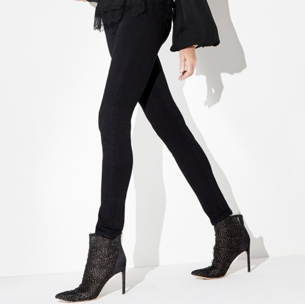 Sam Edelma Farren Tulle Pointed-Toe Booties